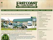 Tablet Screenshot of eastcoastgamerooms.com